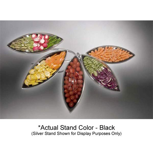 Gourmet Display&reg; 5-Tier Canoe Bowl Display Set