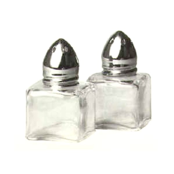 Salt & Pepper Set, .5 oz, 2-1/8"