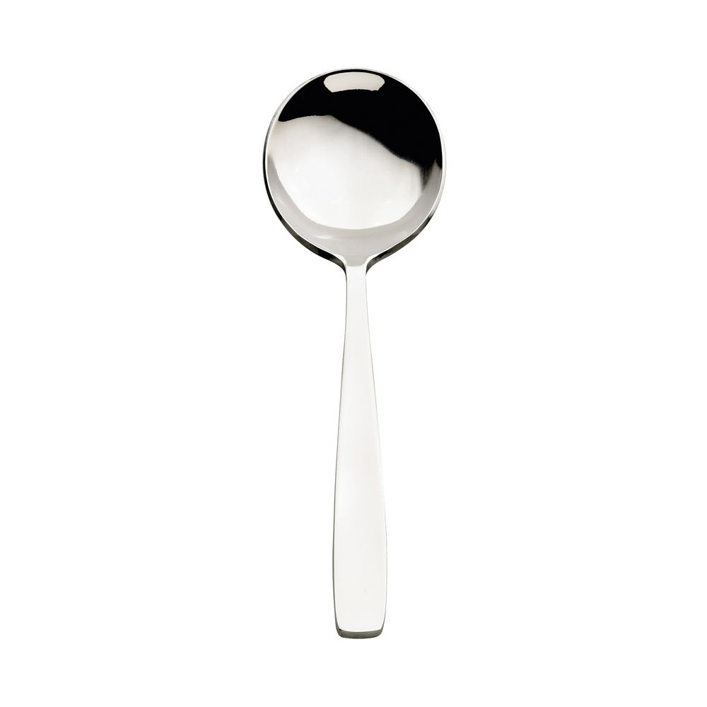 Browne Foodservice Modena S/S 7" Round Soup Spoon