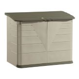 Rubbermaid&reg; 32 Ft. Capacity Olive Sandstone Storage Shed