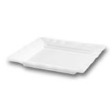 Hall&reg; China White 10-1/4" Square Plate