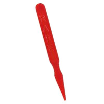Spirit&trade; Red 3" Rare Plastic Steak Markers