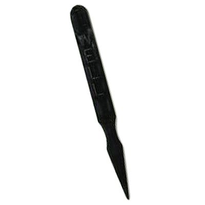 Spirit&trade; Black 3" Well Done Plastic Steak Markers