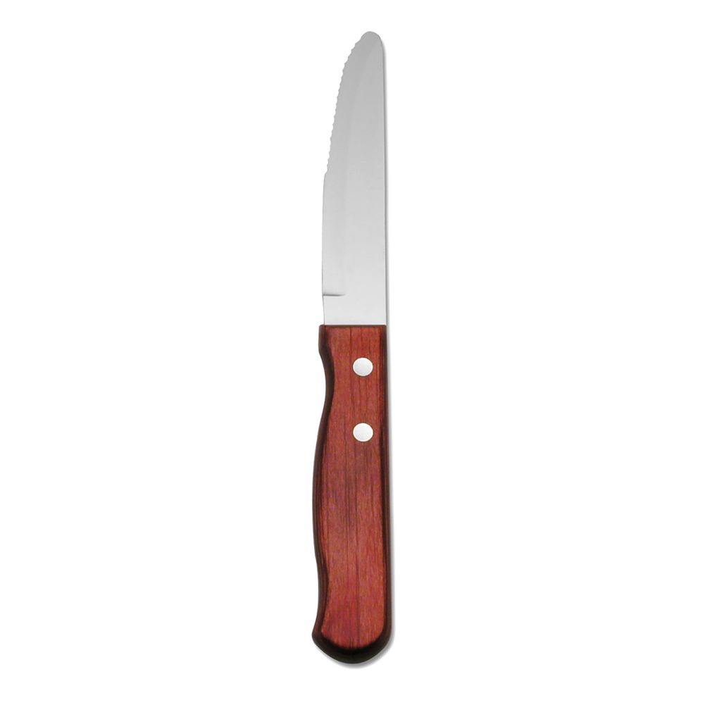 Montana S/S Elite Series Steak Knife w/ Wooden Handle, 9-3/4"