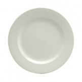 Oneida Delco Atlantic Cream White Rolled Edge Plate, 6&frac14;"