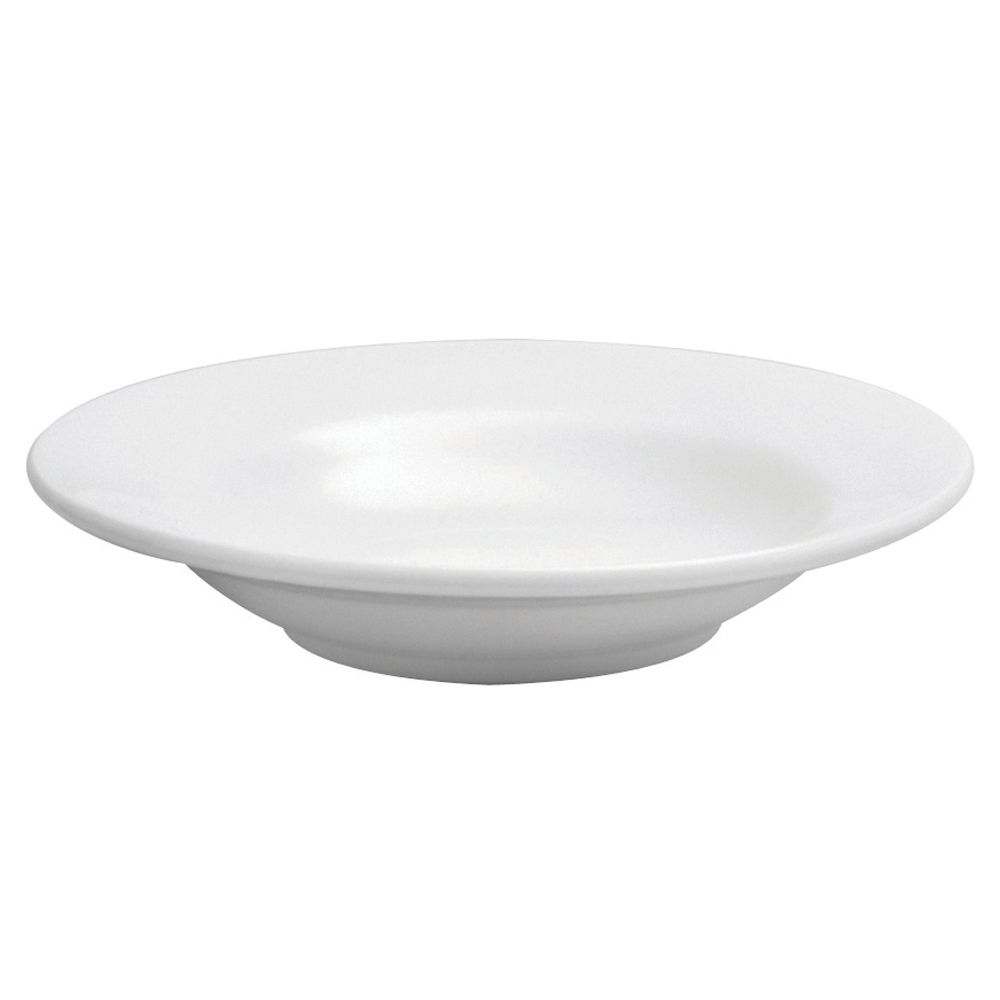 Oneida Delco Atlantic Cream White Deep Rimmed 12 oz Soup Bowl