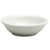 Oneida Delco Atlantic Cream White Rolled Edge Fruit Dish, 4"