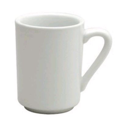 Oneida Delco Ceramicor Bright White 8.75 oz Concord Mug