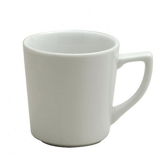 Oneida Delco Ceramicor Bright White 8.75 oz Frontier Mug