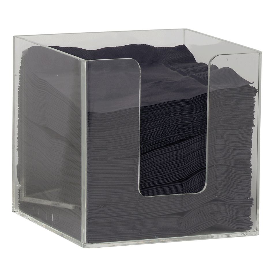 Clear Napkin Holder, 5"