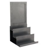 Metal Coffee Bag Display W/ Removable Sign Frame