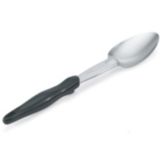 Vollrath HD Solid S/S 13-13/16" Basting Spoon w/ Blk. Ergo Handle