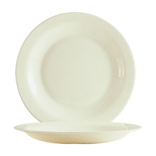 Cardinal Arcoroc Reception Bone White 9" Pellet Plate