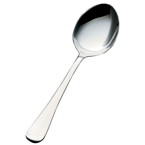Vollrath Queen Anne Satin Finish S/S 8-3/8" Serving Spoon