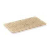Super Pan III 1/4 Size High Temp Plastic False Bottom, Amber