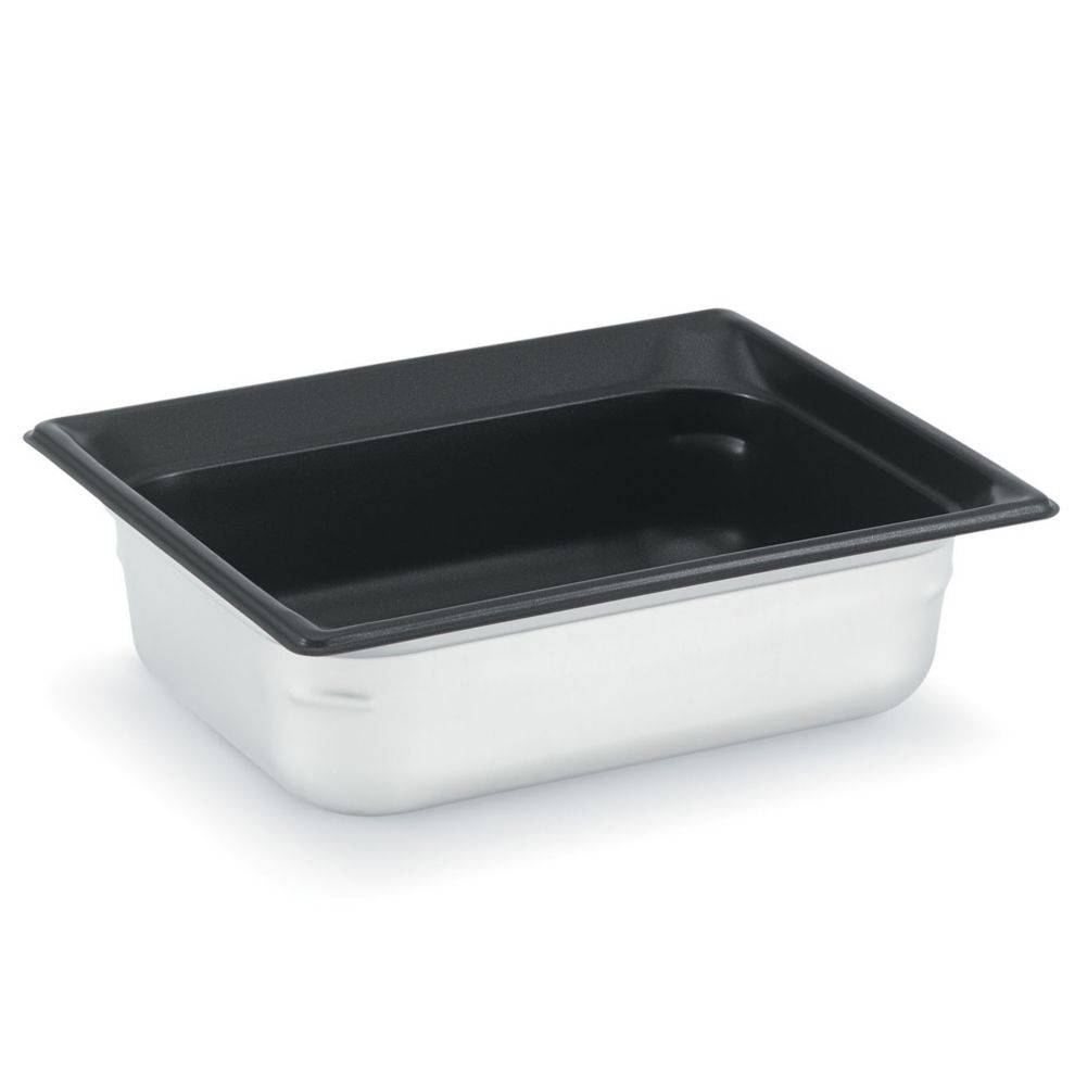 Super Pan 3 1/3 Size S/S Pan w/ SteelCoat Non-Stick Interior, 5.8 Qt