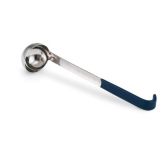 Jacob's Pride S/S 2 Oz Ladle w/ Blue Kool-Touch Handle