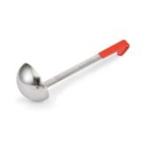 Jacob's Pride Color Coded S/S Ladle w/ Orange Kool-Touch Handle, 8 oz