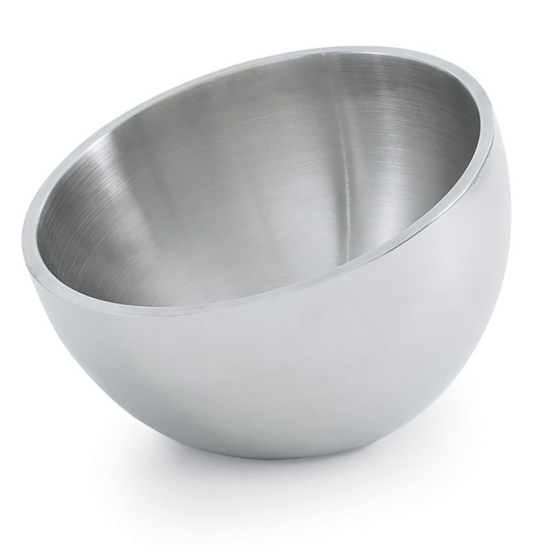 Vollrath Angled Double Wall Insulated S/S 1 Qt Display Bowl