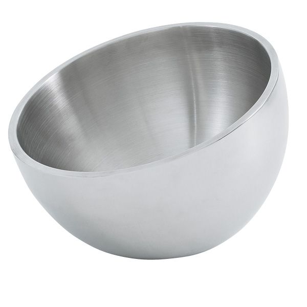 Vollrath Angled Double Wall Insulated S/S 3.75 Qt Display Bowl