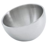 Vollrath Angled Double Wall Insulated S/S 3.75 Qt Display Bowl