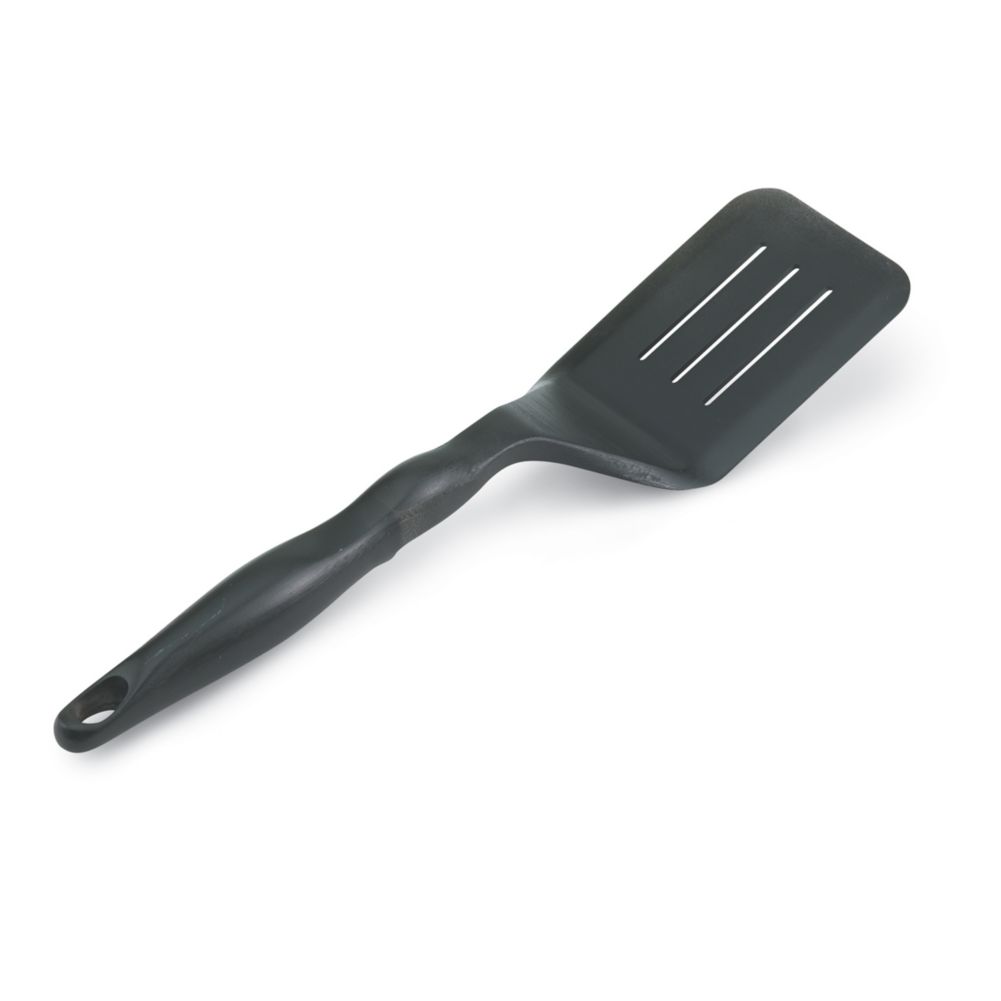 Vollrath High Heat Black Nylon Slotted Turner