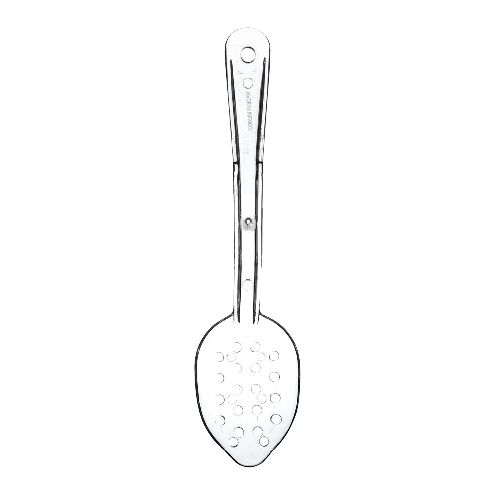 Perforated Serving Spoon, Clear