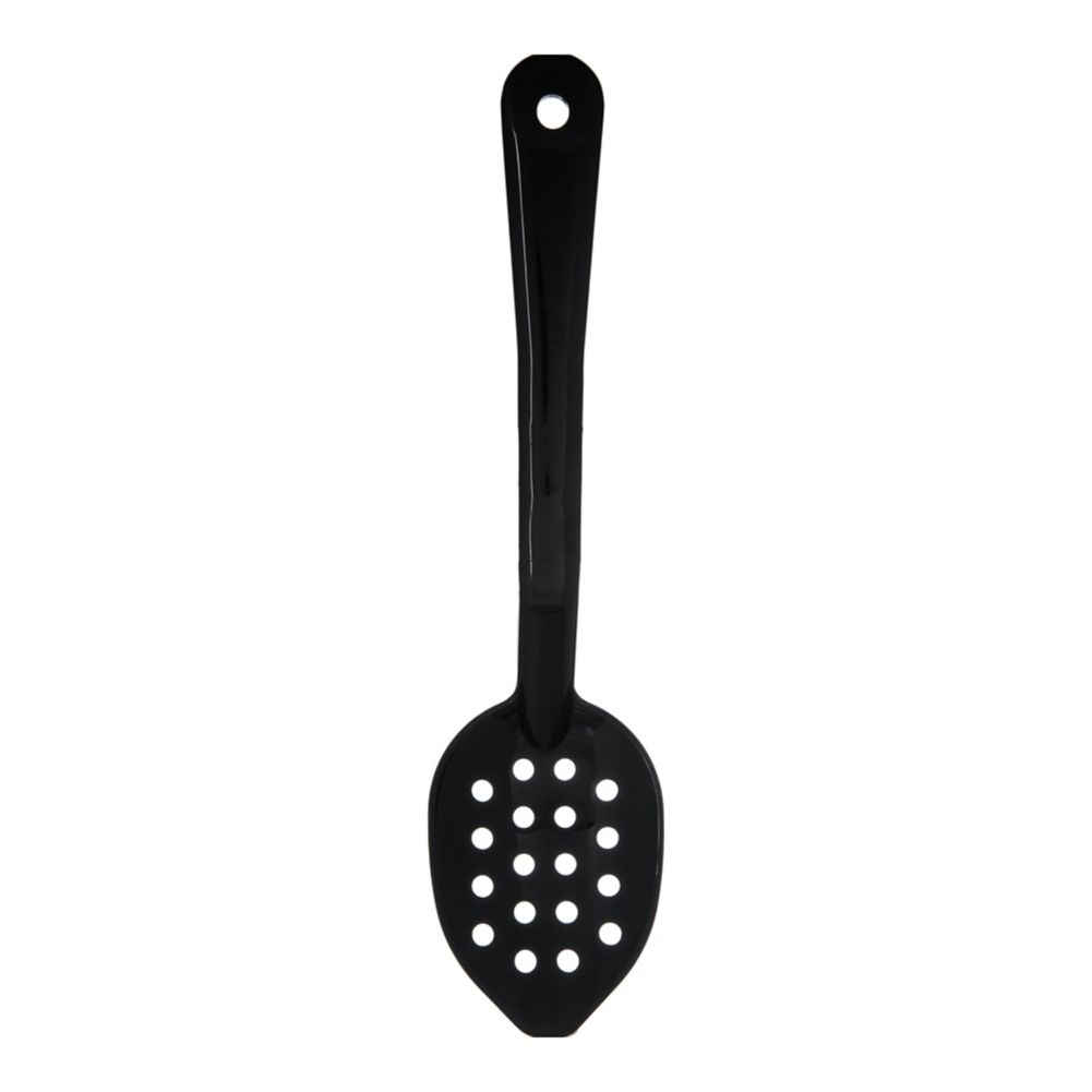 Perforated Serving Spoon, Black