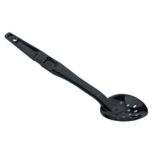 Cambro Perforated Black Camwear&reg; 13" Serving Spoon