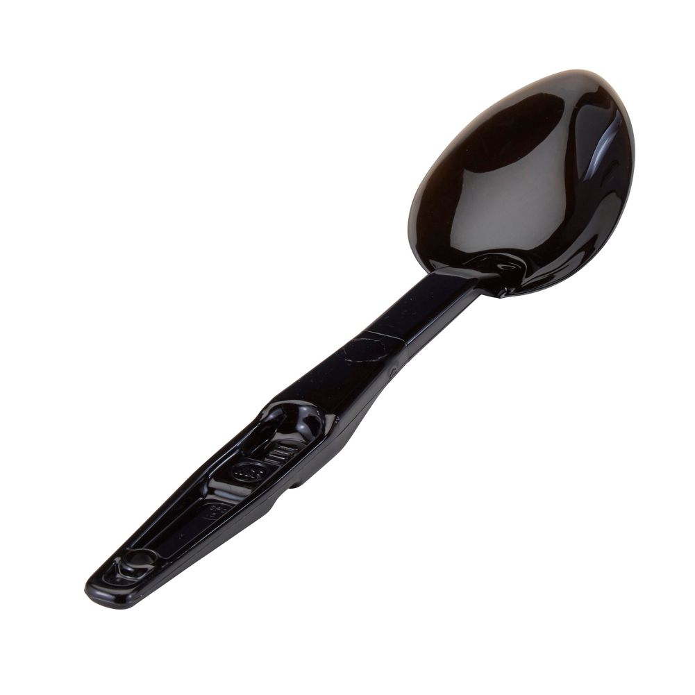 Cambro Solid Black Camwear&reg; 13" Serving Spoon