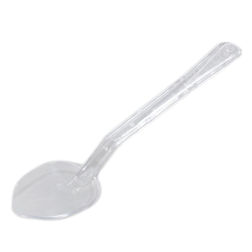 Solid Serving Spoon, Clear, 13"