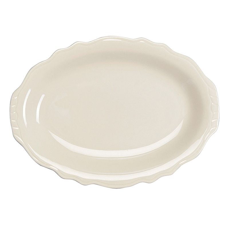 Homer Laughlin China Carolyn Undecorated 11-3/4" Platter