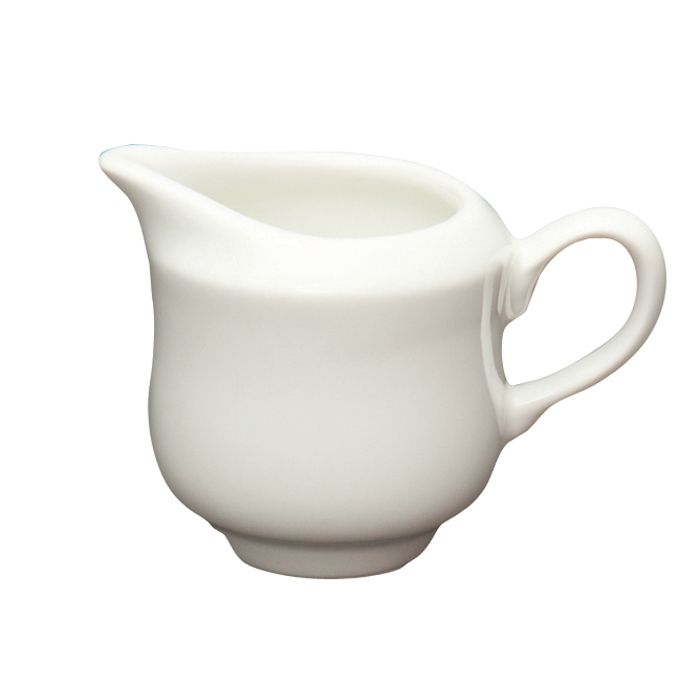 Homer Laughlin Ameriwhite&reg; Pristine&reg; White 4 oz Creamer