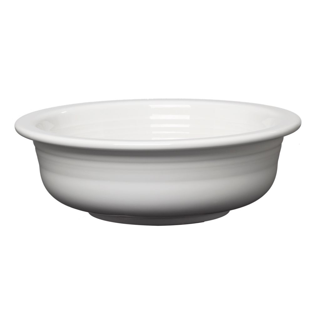Homer Laughlin China Fiesta&reg; White 39-1/4 oz Serving Bowl