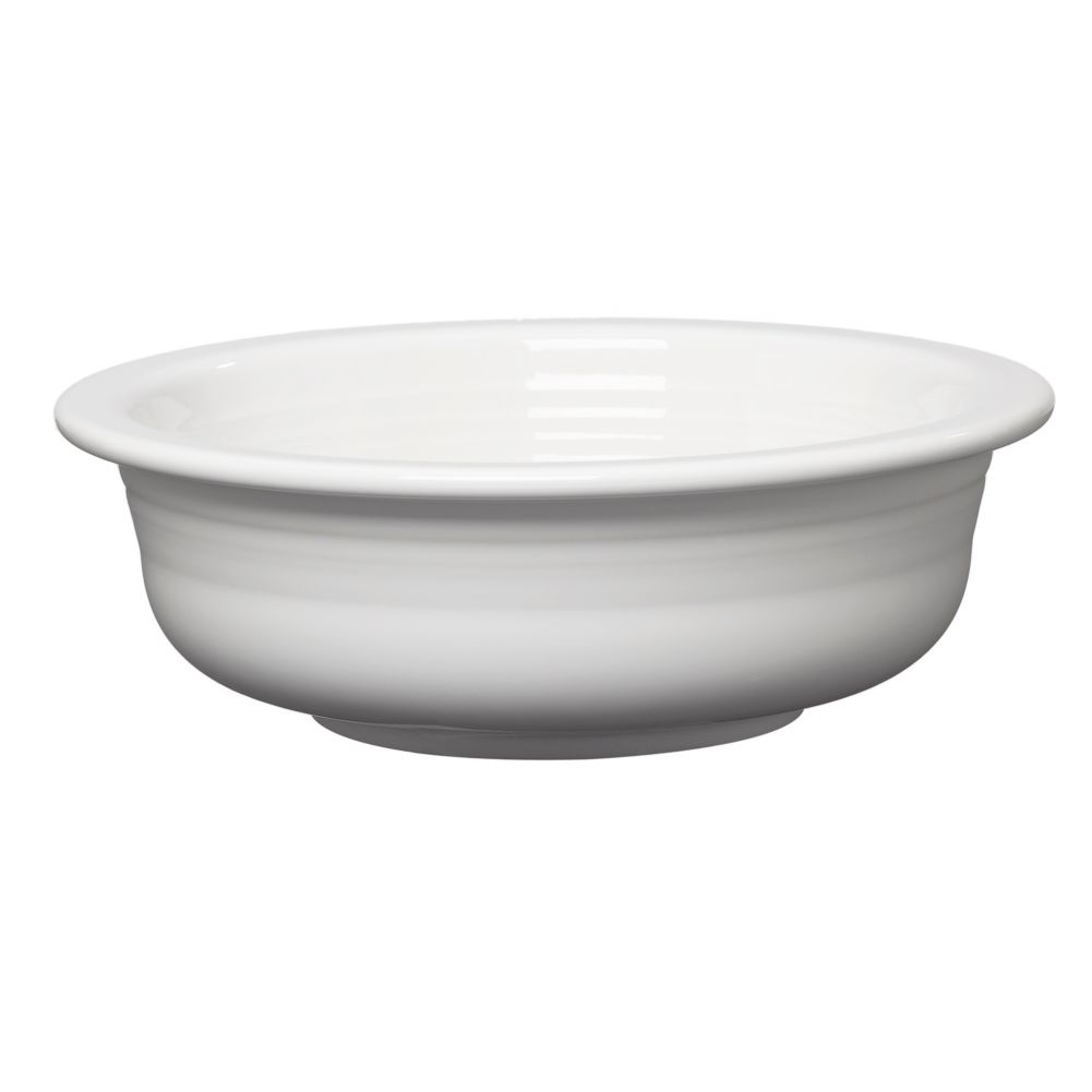 Homer Laughlin China Fiesta&reg; White 39-1/4 Oz Serving Bowl