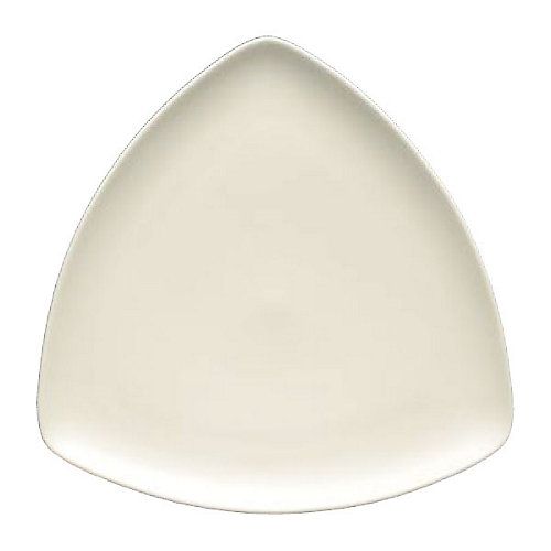 Homer Laughlin China Undecorated Large 12" Triangular Plate