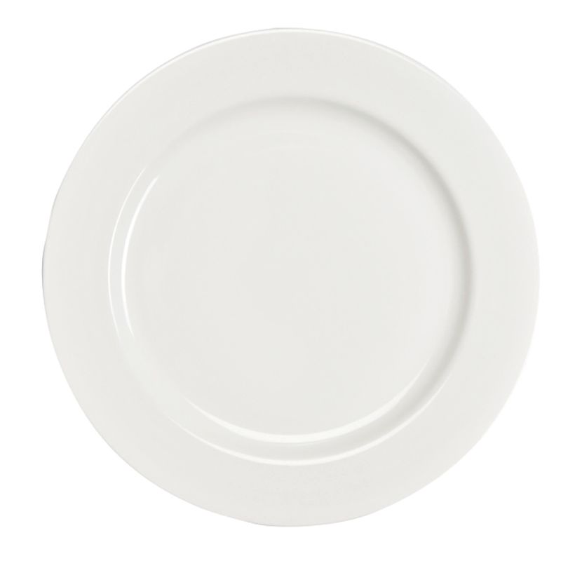 Homer Laughlin Ameriwhite&reg; Pristine&reg; White 11-1/8" Plate
