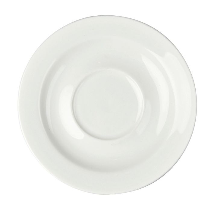 Homer Laughlin Ameriwhite&reg; Pristine&reg; White 5-3/4" Saucer