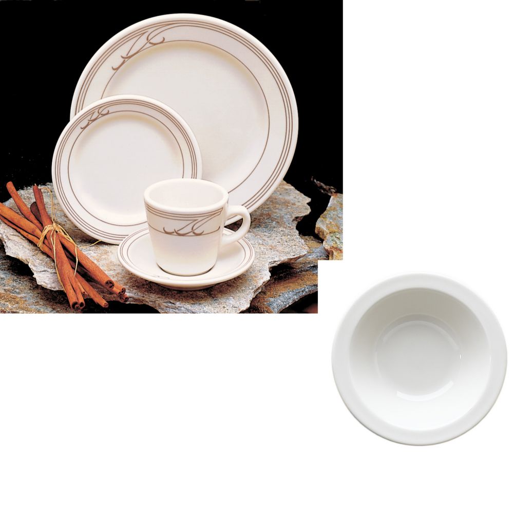 Homer Laughlin China Heartland Mocha&copy; NR 9 oz Grapefruit Dish