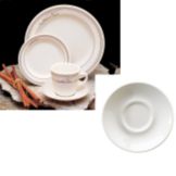 Homer Laughlin China Heartland Mocha&copy; 5&frac12;" Kent Saucer