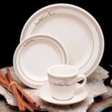 Homer Laughlin China Heartland Mocha&copy; RE 13 oz Rimmed Soup Bowl