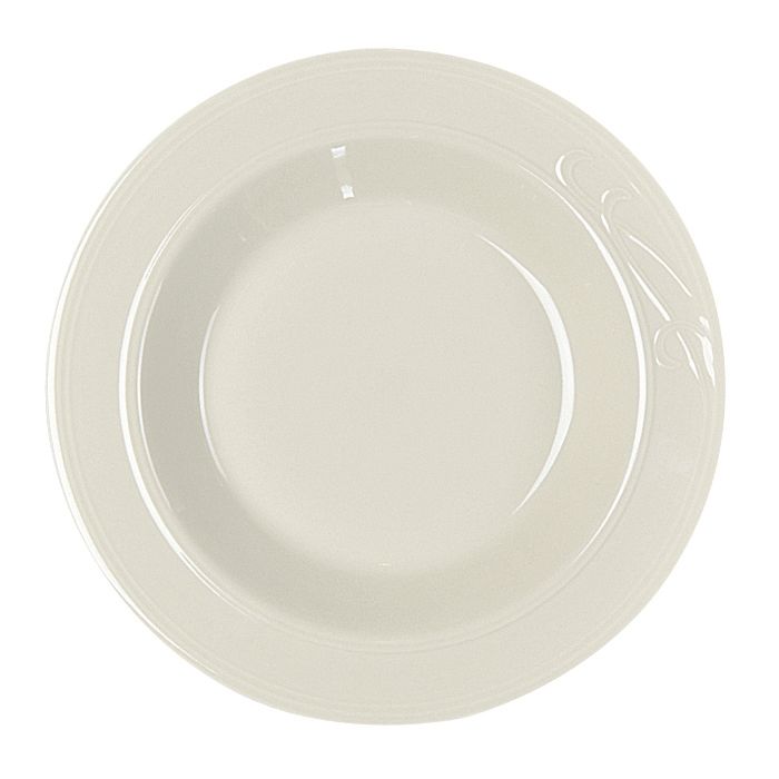 Homer Laughlin China Lyrica&reg; Undecorated 12.75 oz Rim Soup Bowl