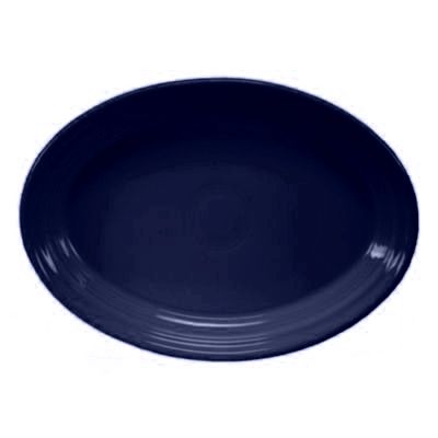 Homer Laughlin China Fiesta&reg; Cobalt Blue 13-5/8" Oval Platter