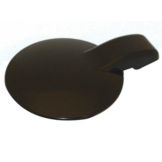 Service Ideas Black Flip Top Lid for Thermo-Serv&reg; Server