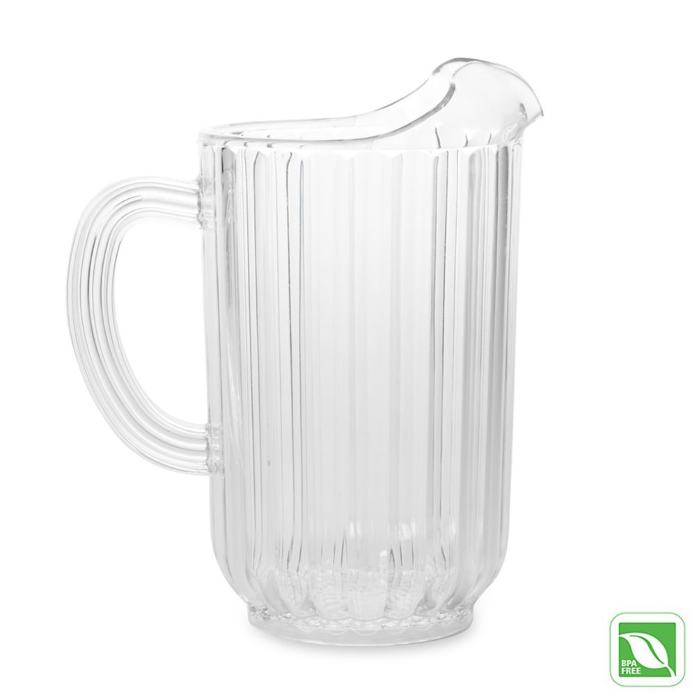 Rubbermaid Bouncer&reg; Clear Plastic 54 oz Pitcher