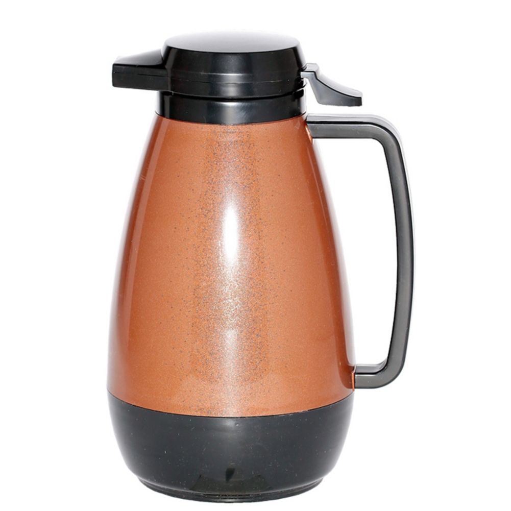Service Ideas Thermo-Serv&reg; 1 Liter Copper w/ Black Server