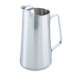 Mirror Finish S/S Water Pitcher w/ Ice Guard, 2 Qt