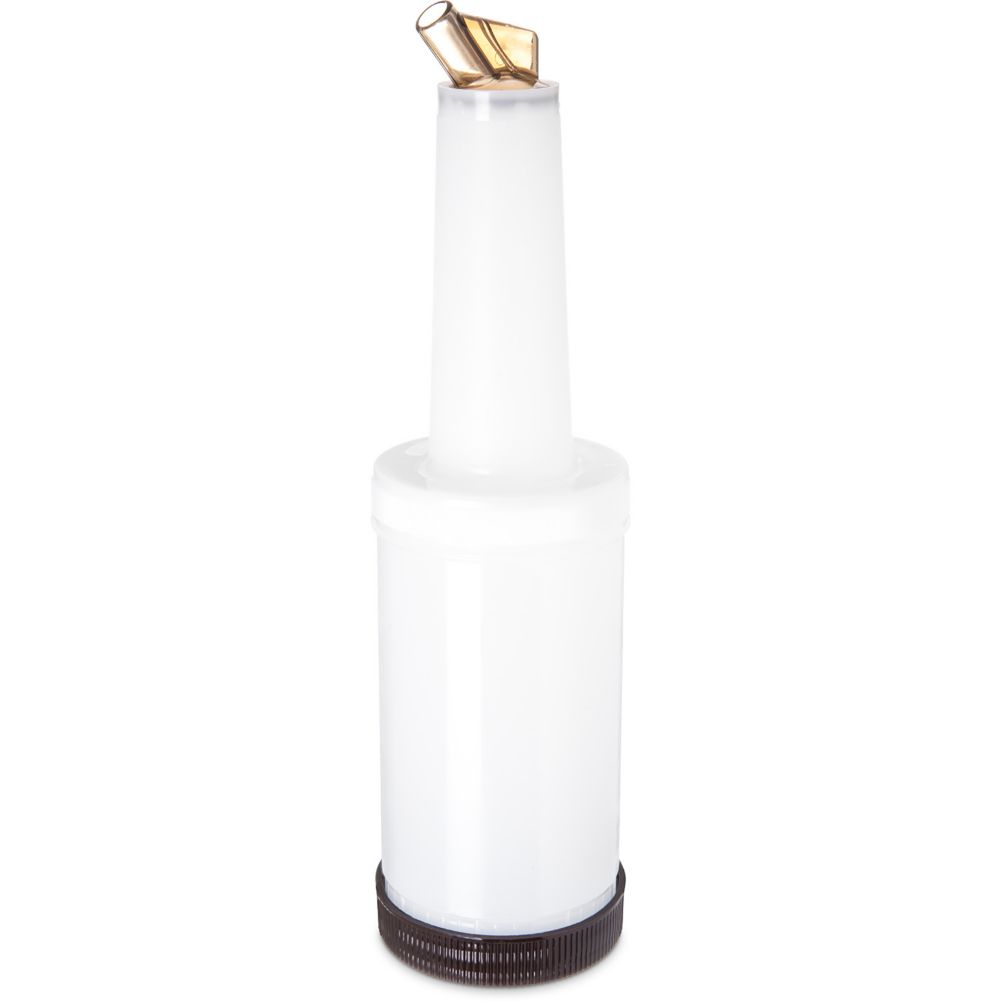 Carlisle&reg; Assorted Color Store 'n Pour Quart Complete