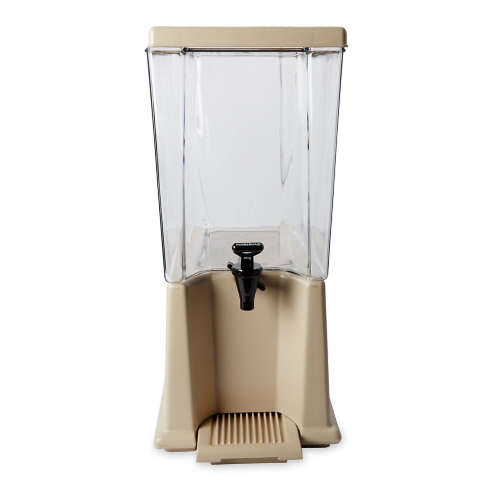 Rubbermaid Clear 5 gal Beverage Dispenser