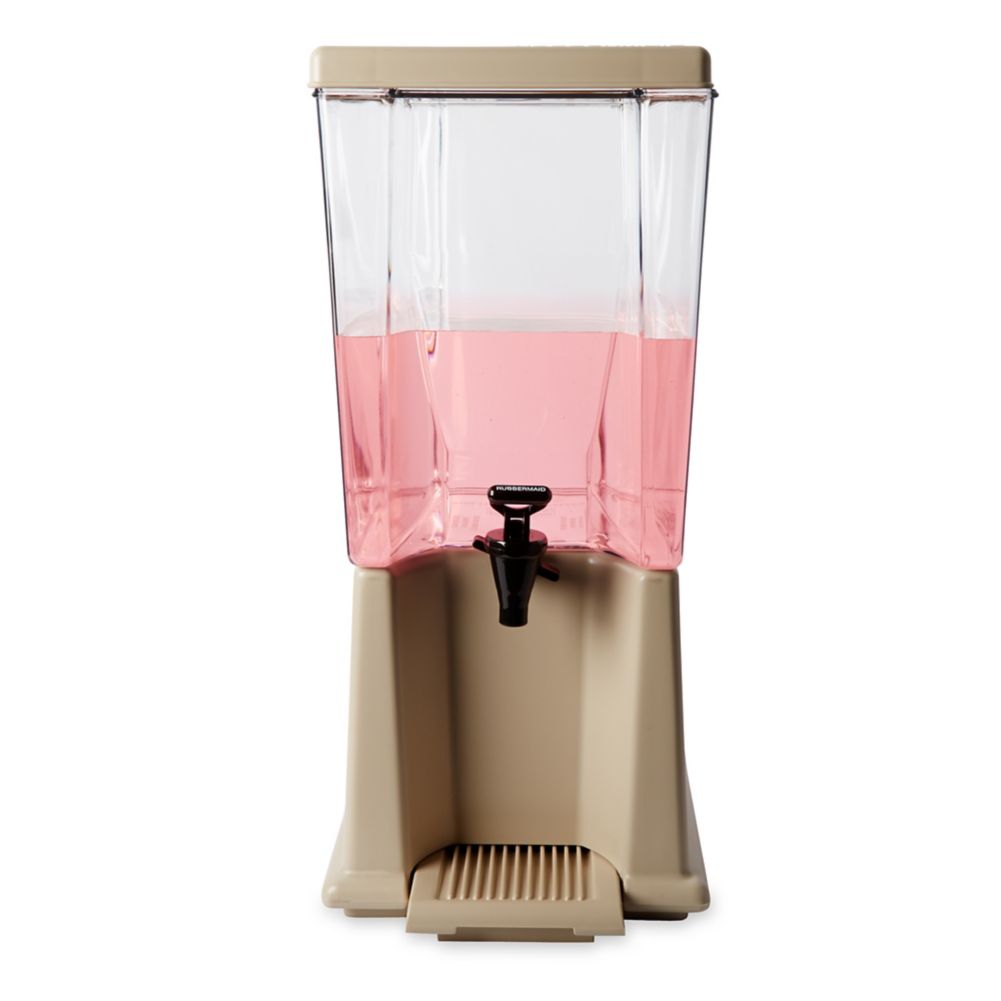 Rubbermaid Clear 5 gal Beverage Dispenser